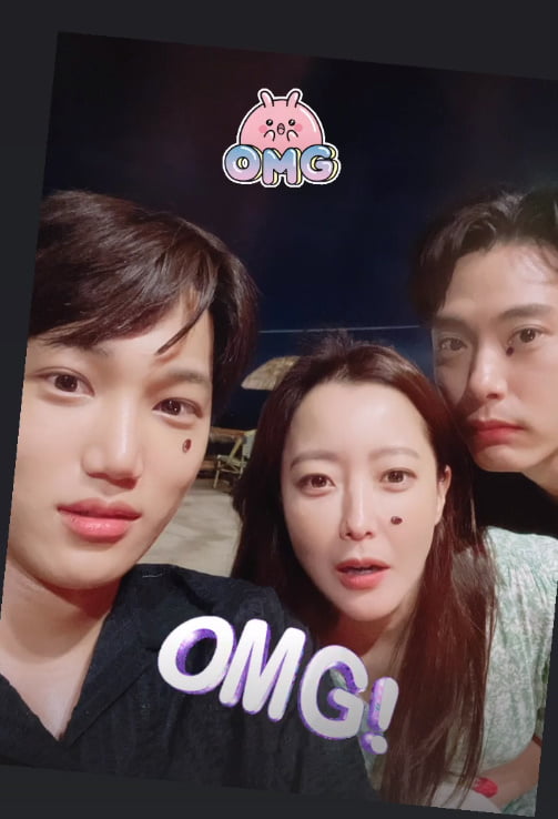 김희선, 카이-유태오와 못난이 수박씨 콘테스트[TEN★]