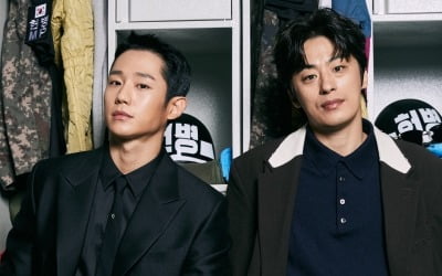 'D.P.' 정해인 "구교환 애드리브 웃음 참기 힘들어…케미는 5점"