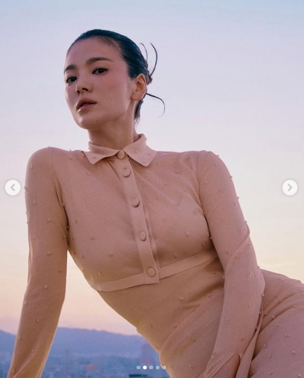 송혜교, B컷도 정말 멋진데....현실판 여신[TEN★]