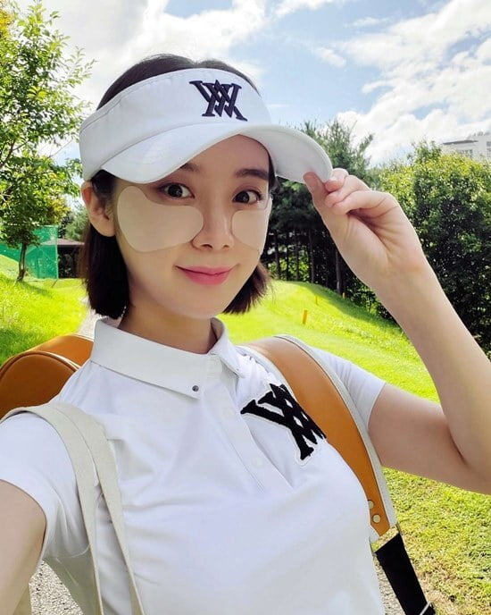 혜림, '♥' 신민철도 반할 골프웨어핏…"내 피부는 소중하니까" [TEN★]