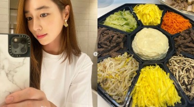 이민정, '이수근♥' 박지연과 친한가봐…구절판 음식 대접 [TEN★]