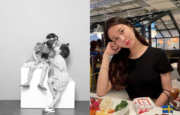 한그루와 쌍둥이./ 사진=인스타그램