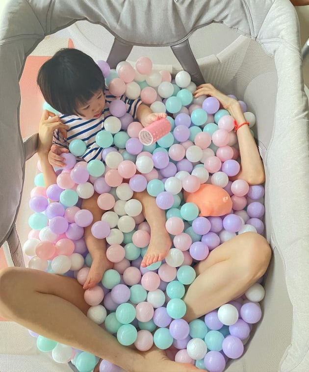 '연상 사업가♥' 양미라, 집 안에 미니 키즈카페를 만들었네 "육아일상" [TEN★]