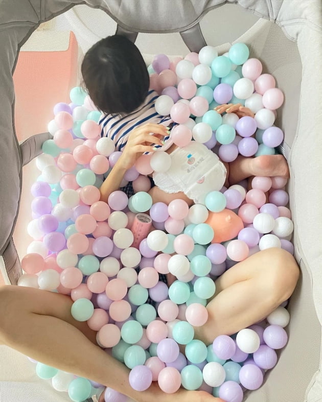 '연상 사업가♥' 양미라, 집 안에 미니 키즈카페를 만들었네 "육아일상" [TEN★]