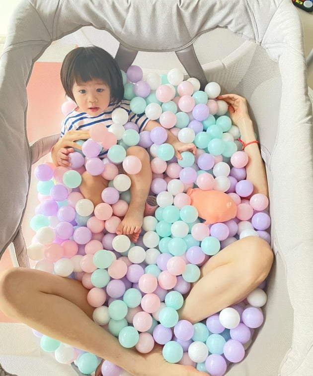 '연상 사업가♥' 양미라, 집 안에 미니 키즈카페를 만들었네 "육아일상" [TEN★]