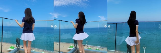 정우연, 바람도 질투하는 미모...마릴린먼로 될 뻔[TEN★]