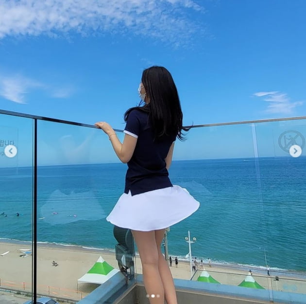 정우연, 바람도 질투하는 미모...마릴린먼로 될 뻔[TEN★]