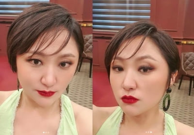 '마흔넷의 섹시' 김현숙, 11kg 빼더니 물오른 자신감…"워킹맘들 파이팅" [TEN★]