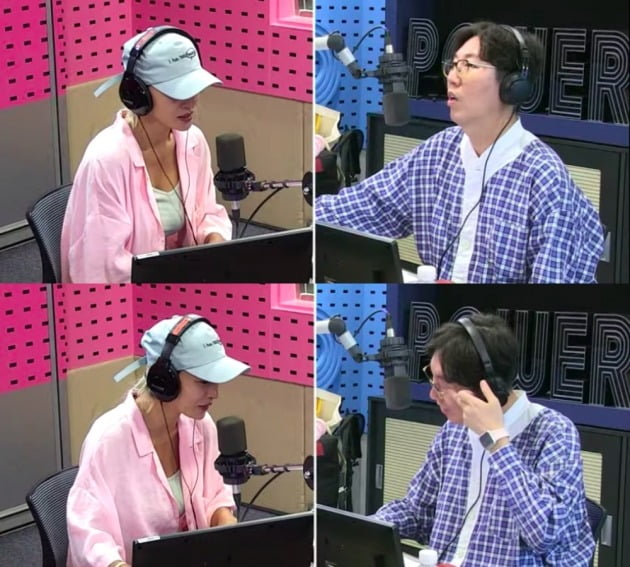 사진= SBS 파워FM '김영철의 파워FM’ 보이는 라디오 캡처