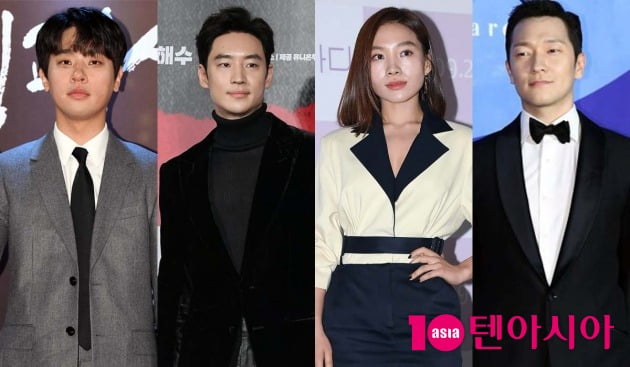 배우 박정민(왼쪽부터), 이제훈, 최희서, 손석구가 감독으로 연출작을 선보인다. / 사진=텐아시아DB