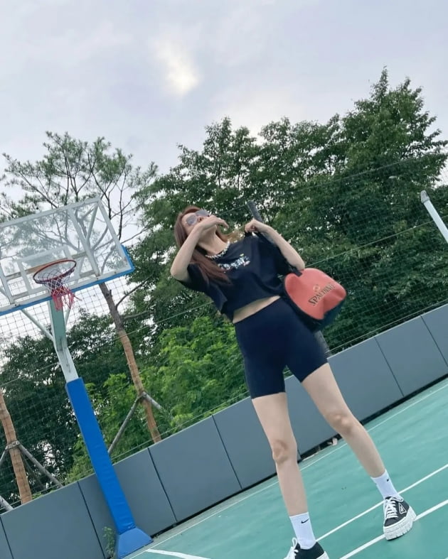 정시아, '♥백도빈'보다 더 든든할 '남사친'과 농구 데이트 "그냥 다 좋아!" [TEN★]