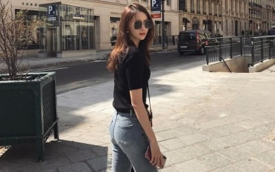임윤아, 외국 거리에서 드러낸 S라인 뒤태 "코로나 없던 시절" [TEN★]