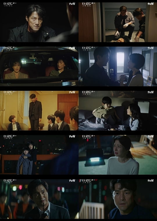 지진희, 아내 윤세아-아들 김민준 앞에서 남기원=친아들 고백 ('더 로드')