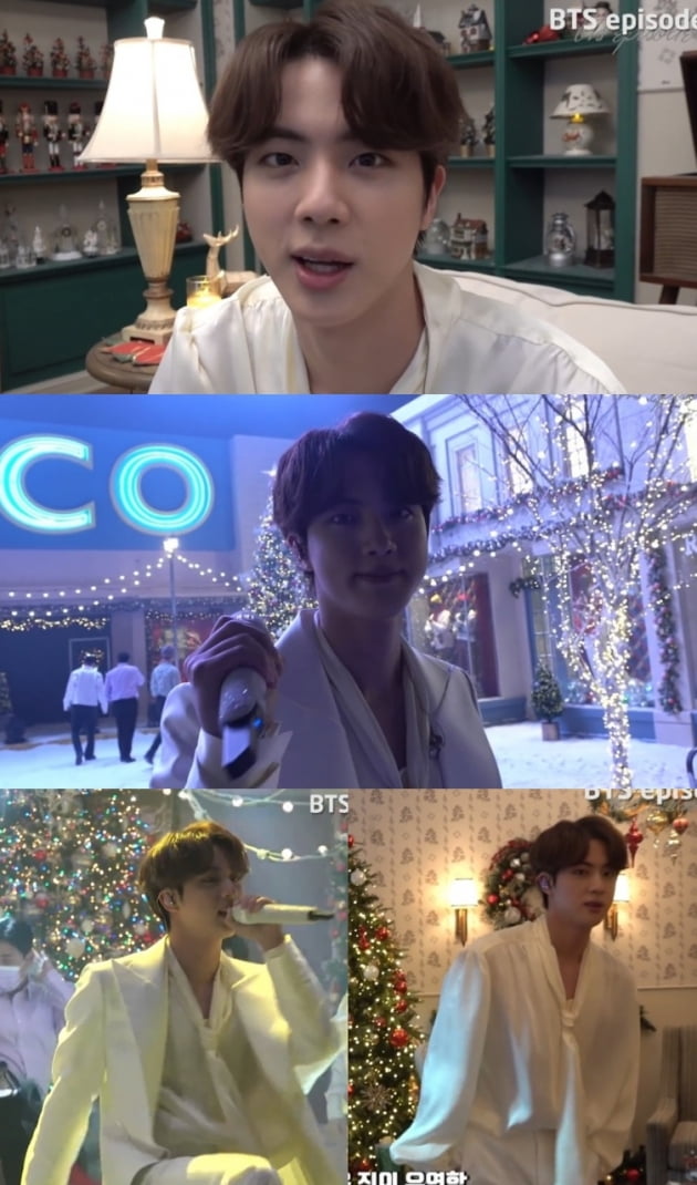 방탄소년단 진, 흔들린 셀카의 초첨으로 가릴수 없는 남신美