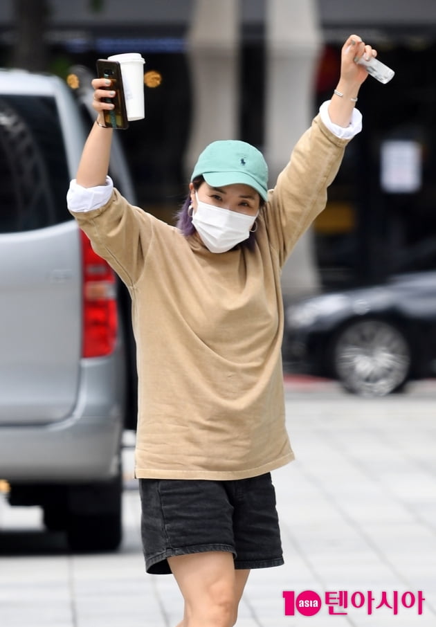 [TEN 포토] 신봉선 '컬투쇼 왔어요'