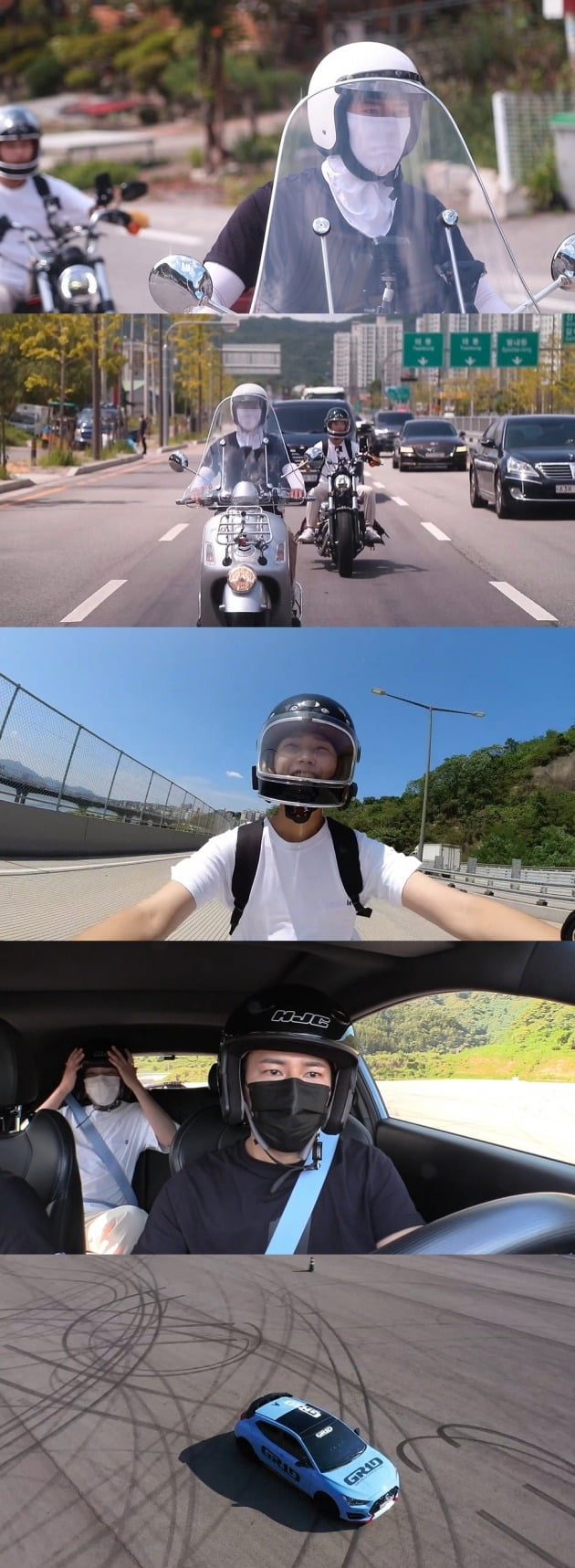 ‘전지적 참견 시점’ 이규형과 매니저가 라이딩에 나선다. / 사진제공=MBC