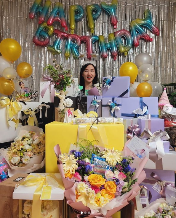 박은빈, 생일 선물 인증...감사합니다[TEN★]