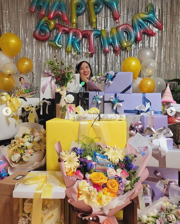 박은빈, 생일 선물 인증...감사합니다[TEN★]