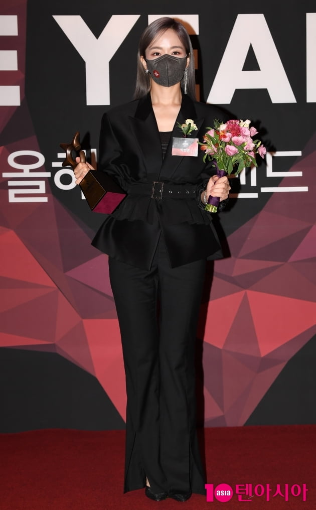 [TEN 포토] 박선영 '올해의 브랜드 대상 아나테이너 수상'