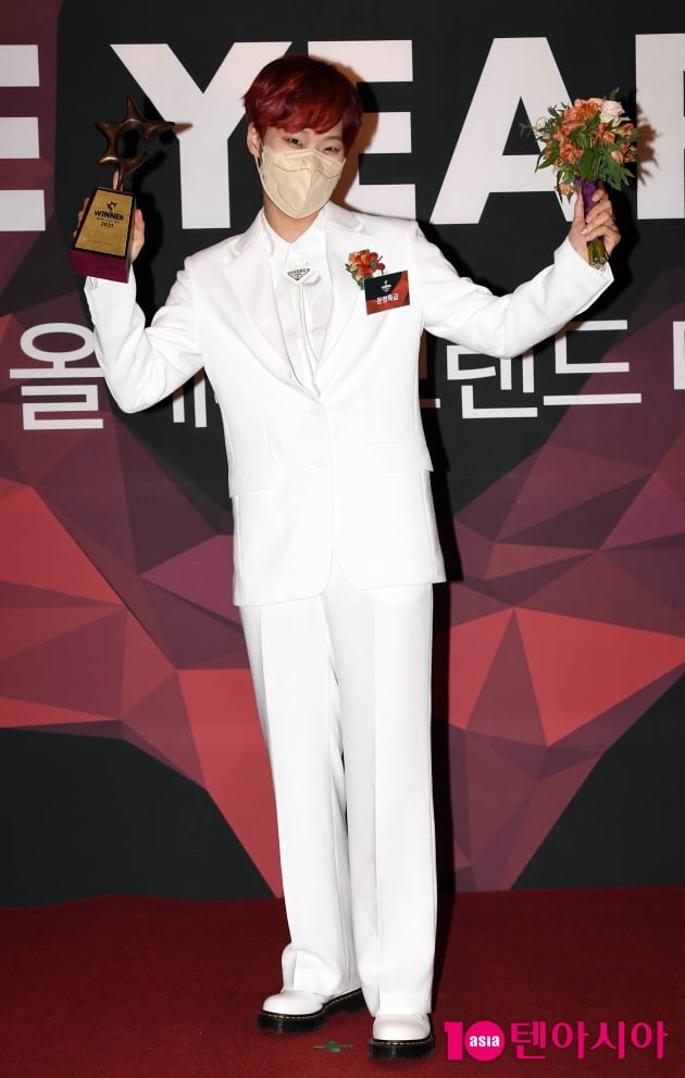 [TEN 포토] 재재 '올해의 브랜드 대상 웹예능 수상'