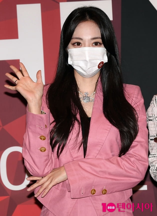 [TEN 포토] 브레이브걸스 은지 '핑크빛 미모'(올해의 브랜드 대상)