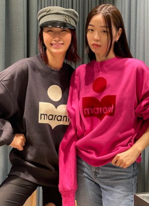 변정수-유채원./ 사진=인스타그램