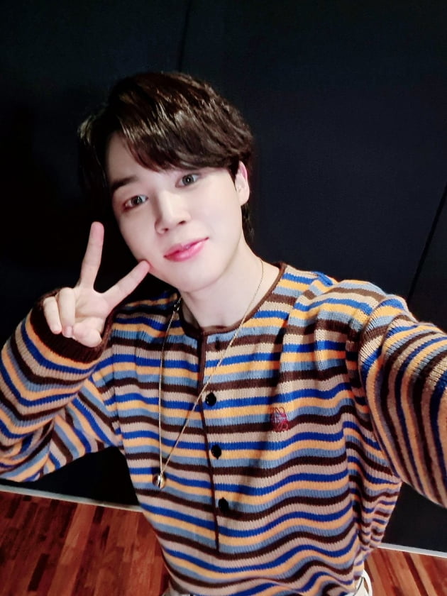 '심쿵 볼콕 브이' 방탄소년단 지민 사진에 유튜브 릴리즈드 컴필레이션 비디오 기대감 상승