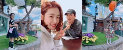 '인교진♥' 소이현, 바쁜 와중에 딸들과 놀이동산에서 불태웠다...엄마의 힘[TEN★]