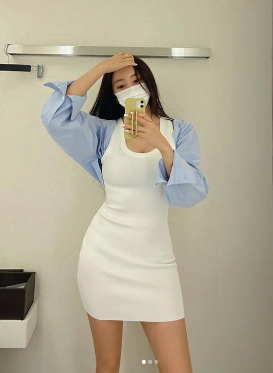 티아라 효민, 의류브랜드 CEO 일상...탄력몸매 과시[TEN★]