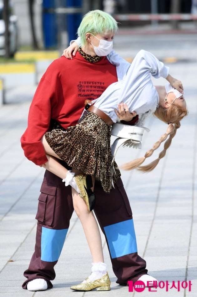 가수 현아, 던./사진=조준원 기자