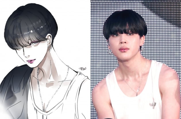 방탄소년단 지민, 무용 전공자의 '리얼 블랙스완'...日 만화 작가를 홀리다