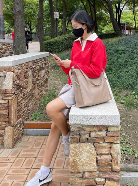 이현이, 다리 멍자국 사라졌나?…반바지 자신있게 [TEN★]