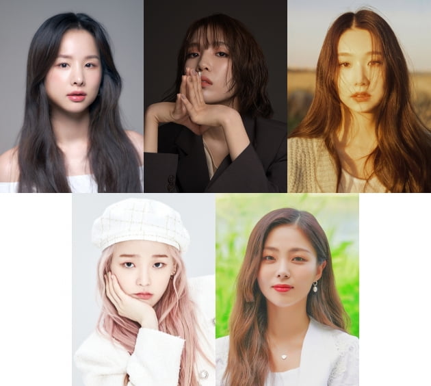 솔지·김나영·케이시·승희·HYNN, '더 리슨'으로 뭉친 음색 여신