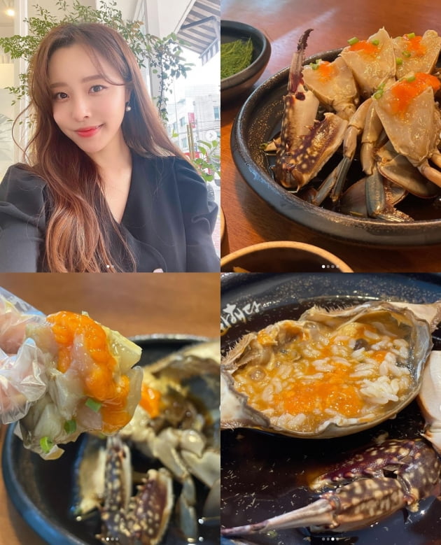 ‘박성광♥’ 이솔이, 천고마비의 계절 식욕폭발...간장게장 맛집 접수중[TEN★]