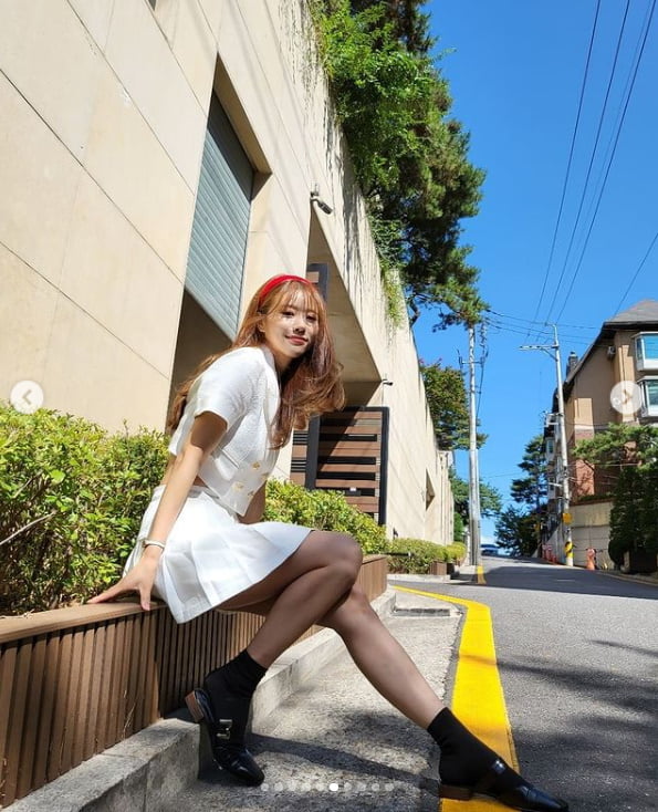 '옥천 여신' 이미주, 완벽 미모와 신비로운 분위기...11자 복근[TEN★]
