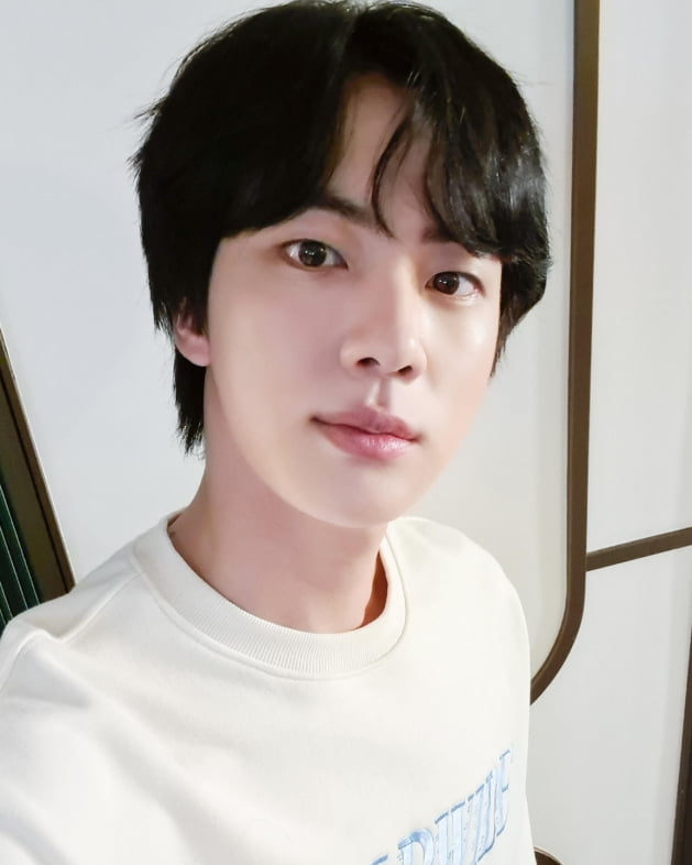방탄소년단 진, 도심 속 호캉스에서 빛난 귀여움('달려라 방탄')