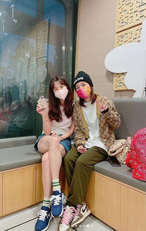 '39Kg' 산다라박, 박소현과 데칼코마니...진짜 말랐다[TEN★]