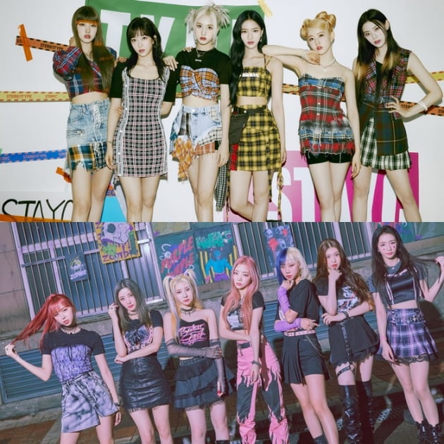 스테이씨, 퍼플키스 / 사진제공=하이업, RBW