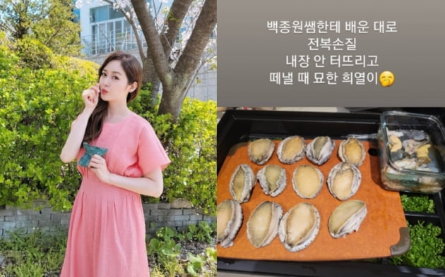 배우 성유리(왼쪽)/ 사진=인스타그램