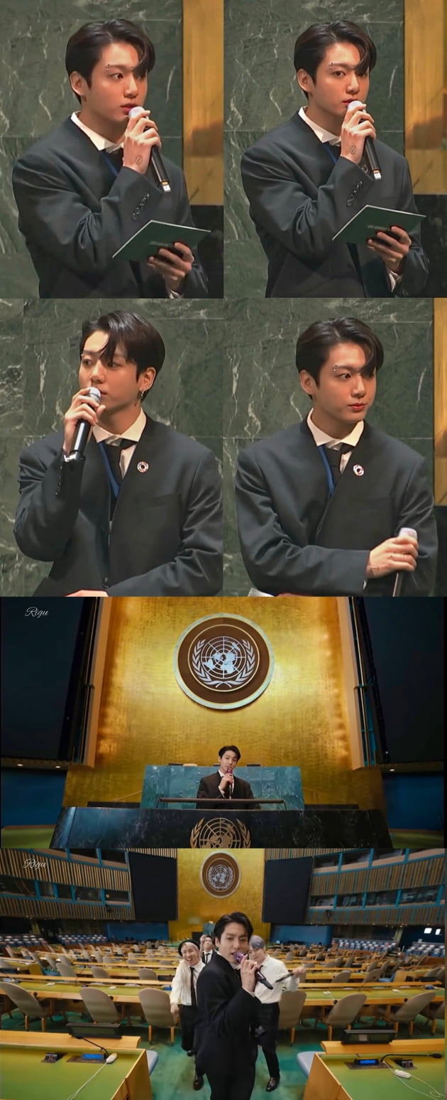 방탄소년단 정국 韓연예인 최연소 UN특사→'Nation’s Treasure Jungkook' 전세계+한국 실트 1위