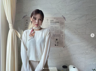 오마이걸 효정, 여친짤의 정석...청순 러블리[TEN★]