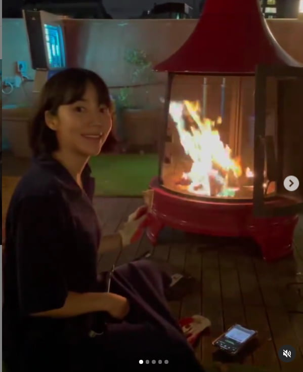 이범수♥이윤진, 루프탑에서 럭셔리한 캠핑중?...내일부터 다시 다이어트 시작[TEN★]