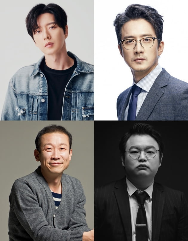 배우 박해진, 정준호, 정석용, 고규필/ 사진= 마운틴무브먼트, 라이언하트, 스타빌리지엔터테인먼트 제공