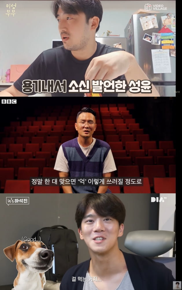 /사진=유튜브 채널 '미성부부', 'BBC News 코리아', '하석진'