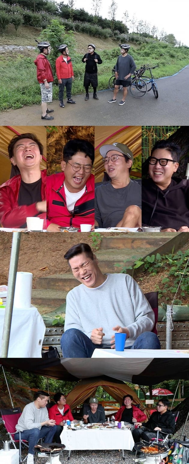 '돌싱포맨' 자전거 여행 편/ 사진=SBS 제공