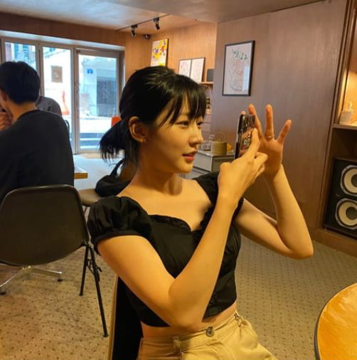 '22세' 김새론, 인형같은 만찢녀...점점 이뻐지네[TEN★]