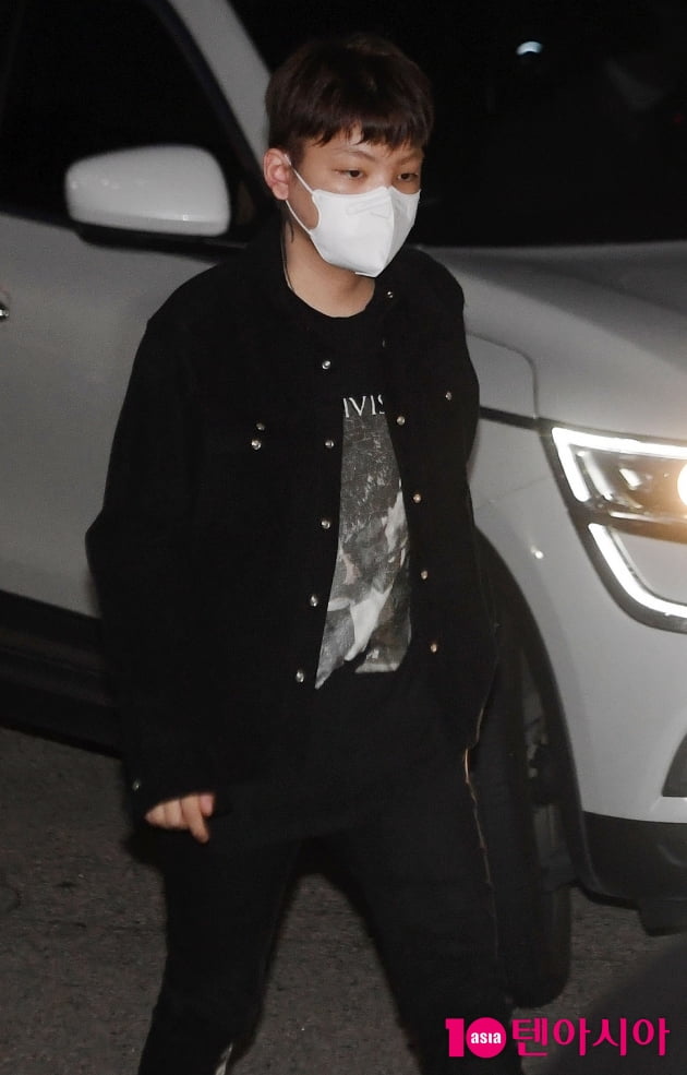 [TEN 포토]‘무면허·경찰 폭행’ 노엘 '덤덤하게 출석'