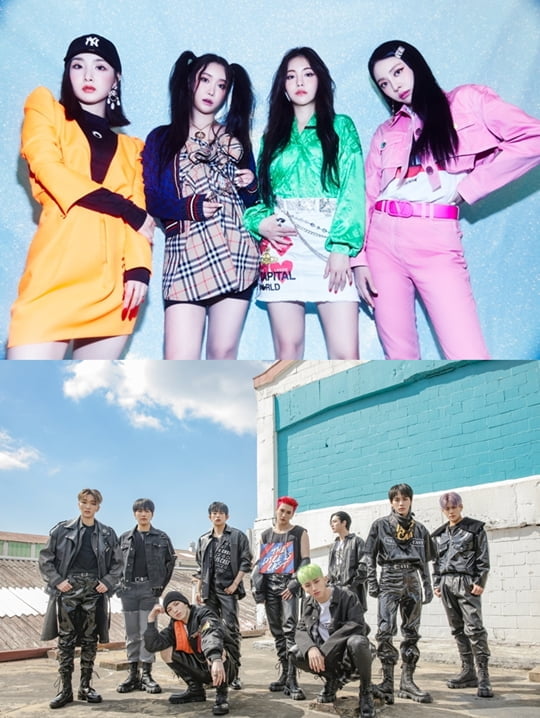 브레이브걸스, '뮤콘' 출연…롤린·치맛바람으로 시원한 무대 선사