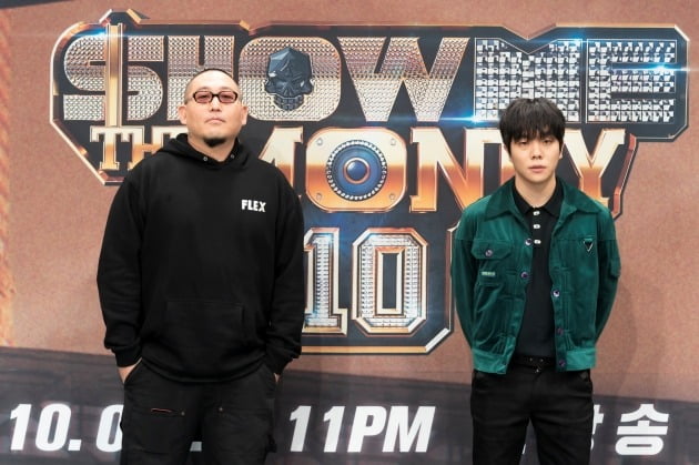 '쇼미더머니10' 염따(왼쪽)와 토일 / 사진=Mnet 제공