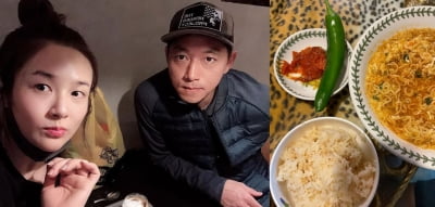 "처음 끓여준 라면"…김보민, 백신 1차 접종 앞두고 ♥김남일에 감동 [TEN★]